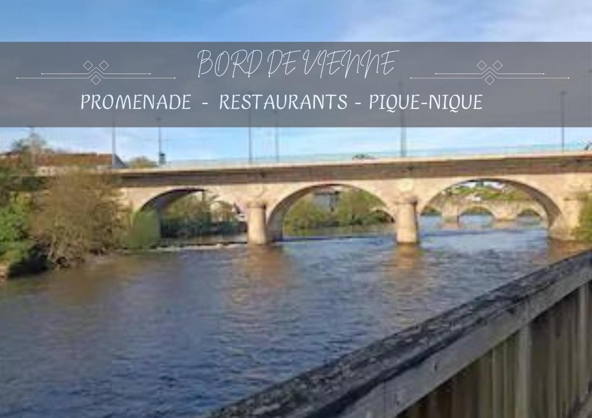 Appartement Chic & Baroque 5 Min Centre Ville Et Bord De Vienne Limoges Exterior foto